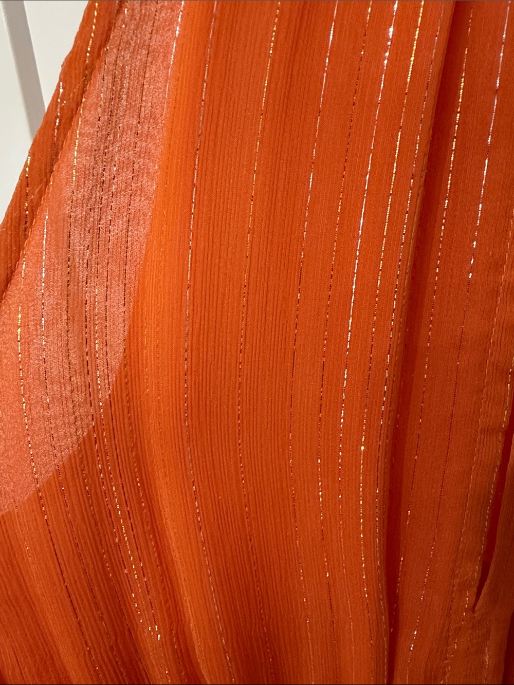 A.L.C. Orange Maxi Dress - Picture 3 of 5